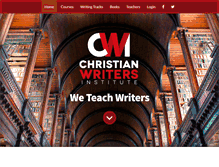 Tablet Screenshot of christianwritersinstitute.com